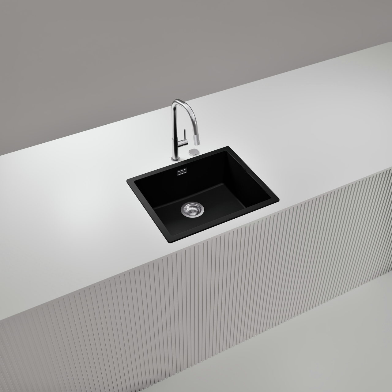 Dřez FORMHAUS D-100LS NERO